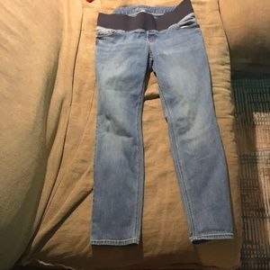 under the belly maternity jeans size 8